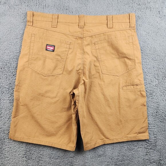 Wrangler Relaxed Fit Workwear Ripstop Shorts Size 36 Cotton 11" Inseam Outdoor - Picture 2 of 10